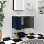 Meuble-lavabo simple 24 po avec plateau en résine Babbin-1796956049