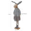 Renne gris debout