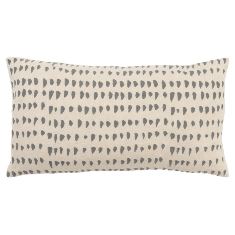Coussin Fabray, Gris / naturel