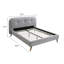 Lit plateforme gris Gilda-96215960