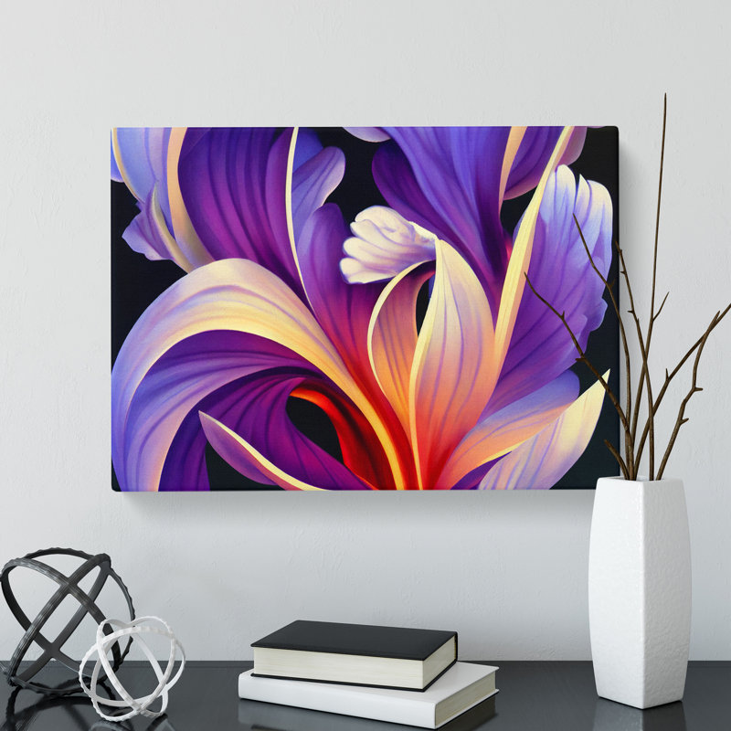 Otherworldly Flower Vol.7 - Wrapped Canvas, 50cm H x 76cm W x 3cm D