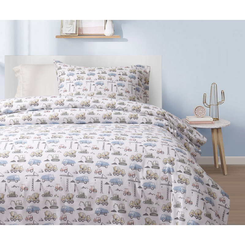 FLPRCSS-T / D / Q / K-Parent-BHK, Ensemble de draps pour lit simple + drap-housse + 