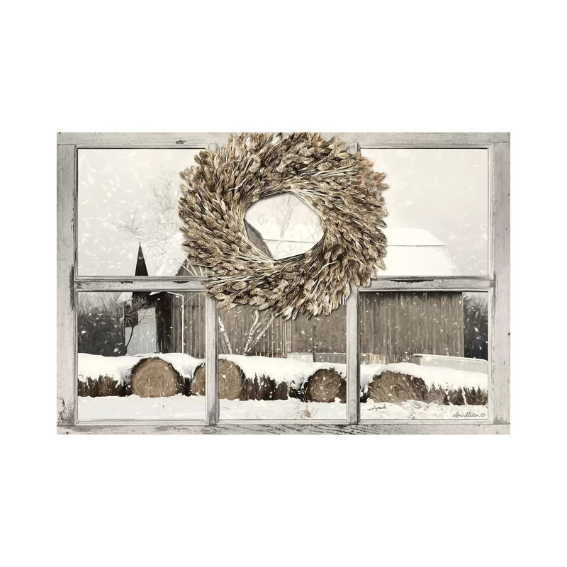 Millersburg Winter View by Lori Deiter - Wrapped Canvas Print, 20.32 cm H x 30.48 cm W