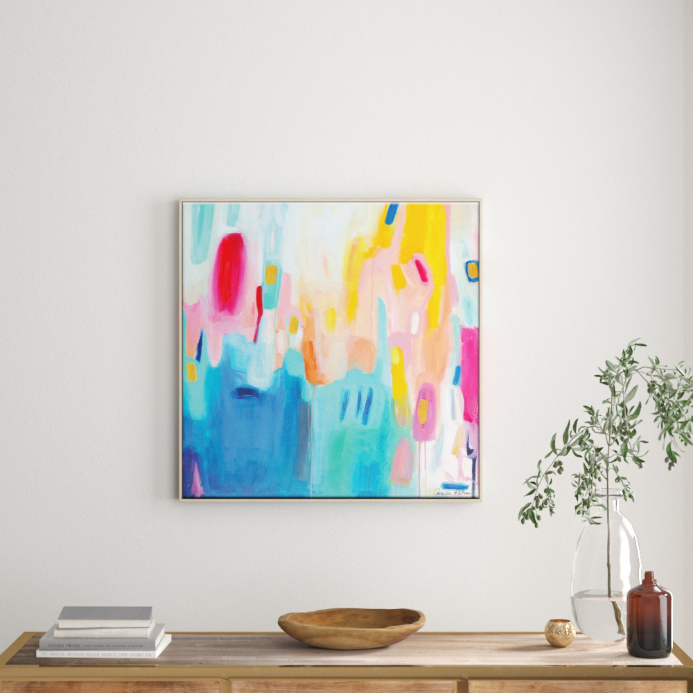 Airport Road by Amira Rahim - Painting on Canvas