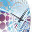 Bartie - Horloge murale abstraite fractale-467595535