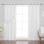 Paire de rideaux occultant Fortney Rose Sheers Max-1048027441-1048027435
