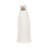 Sculptural Fluted Stoneware Porcelain 3D Print Flower Vase for Home Decor - Modern Tall Structure for Side Table Styling - Ivory & Tan-273843945