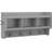 Kathy Ireland Home Wall Mounted Coat Rack With Shelf And Hooks, Engineered Wood, Transitional Design For Entryway Organization