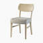 Chaise d'appoint de style transitionnel 2Pc