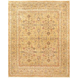 Canvello Tabriz Hand-Knotted Lamb's Wool Area Rug- 9' X 11'11"