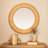 Kyomie Rattan Round Mirror