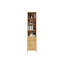 Fetullah 43.8cm W Solid Wood Height -Adjustable Shelving Unit-440200569