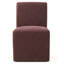 Chaises d'appoint de salle à manger avec sièges rembourrés Modern Linen-132492500