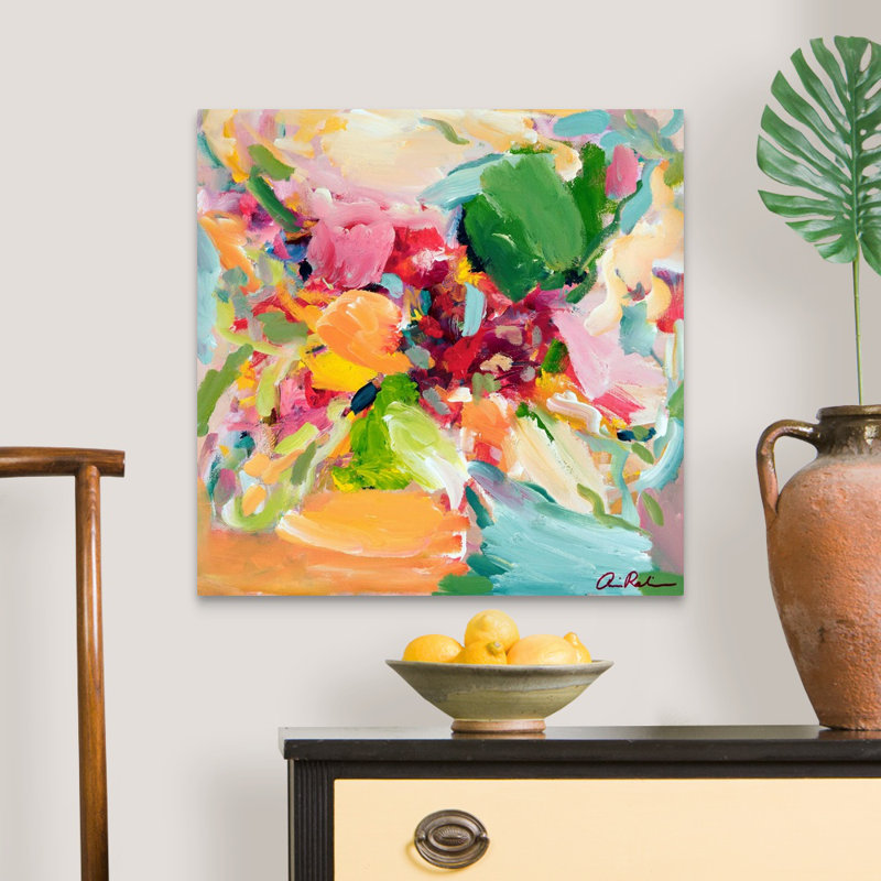 "French Macarons" by Amira Rahim - Print on Canvas, Wrapped Canvas, 24" H x 24" W x 1.25" D