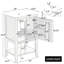 Meuble-lavabo de qualité supérieure au design exquis et amplement d'espace de rangement
