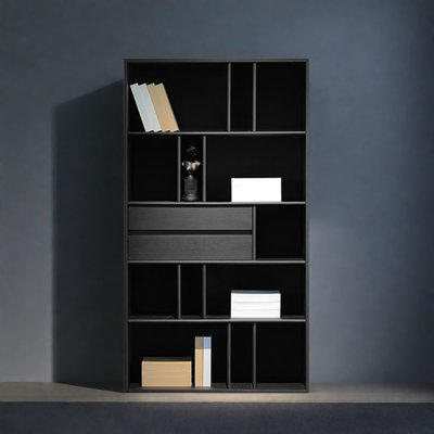 Italian minimalist style bookcase