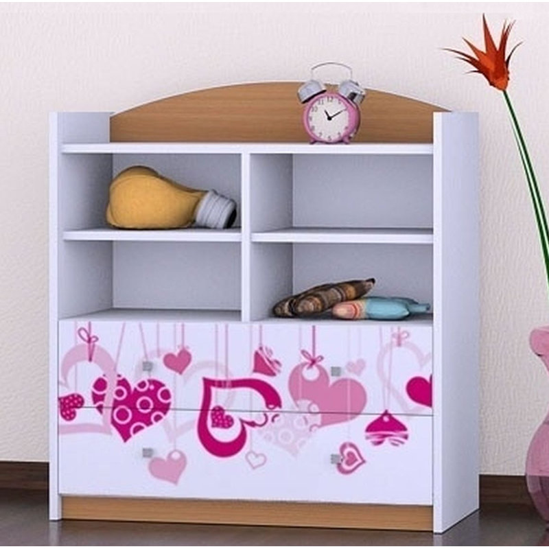 Elle 96cm H X 86cm W Kids Cube, Natural