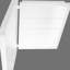 Armoire de salle de bain à miroir encastrée avec tablette réglable - 16 po x 24 po, cadre en métal blanc, cadre moderne réglable, style contemporain-889585503