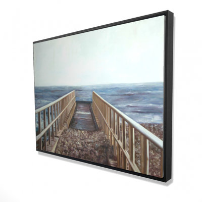 «Relaxing Beach», reproduction sur toile