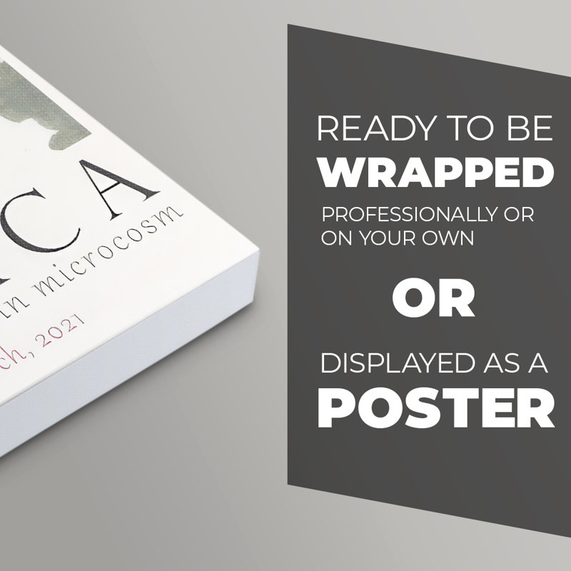 Affiche d'exposition Botanica I - Impression sur toile seulement - NON-CADRE, H 18 po x l 12 po