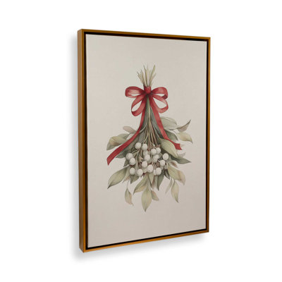 Impression sur toile «Mistletoe Magic»