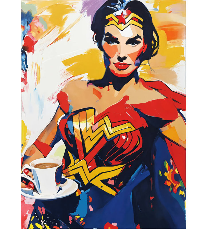 Merveille giclée sur toile tendue, H 18 po x l 15 po