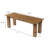 78.74-Inch Extra Long Dining Table for 6-8