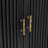 Black 2-Door Cabinet