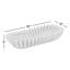 Vanderwall 16" Wavy Marble Bowl-1472950882