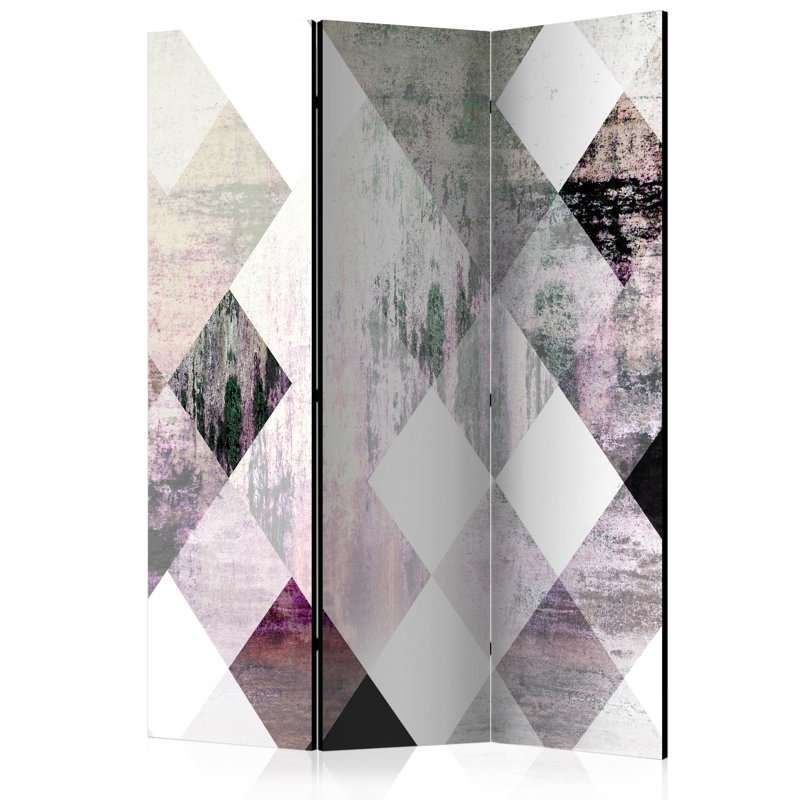 135cm W x 172cm H 3 - Panel Wood Folding Room Divider