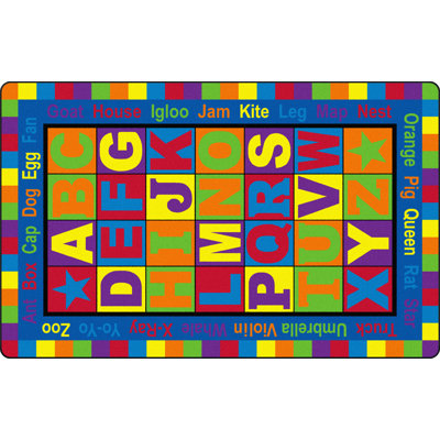 Berman Rectangle Geometric Rug