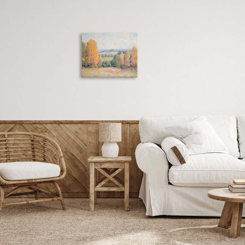 «Countryside in Autumn», conception par Petal Prints Design, H 16 po x l 20 po