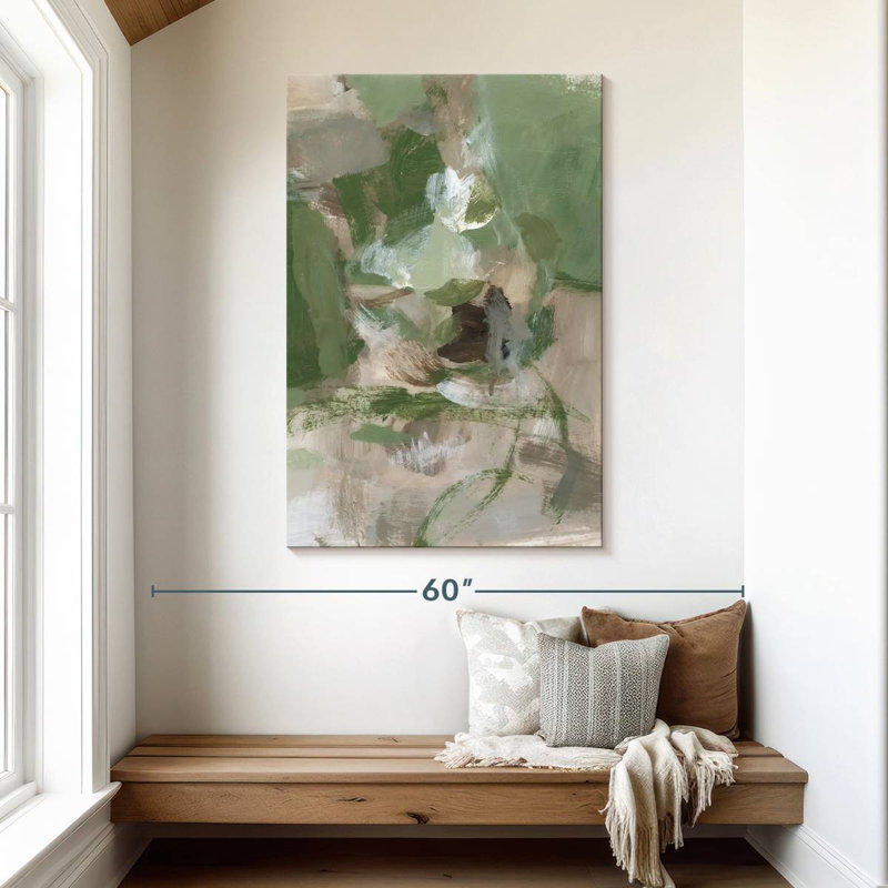 Avery Green Tea I, 48" H x 32" W