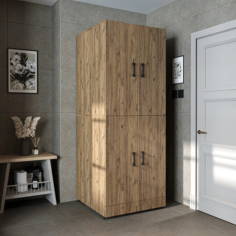 Dora Manufactured Wood Laundry Room Organiser, Oak