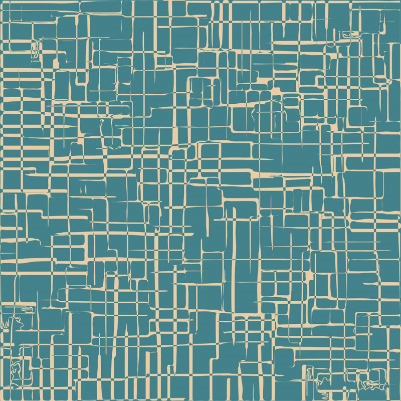 Rouleau de papier peint adhésif Merz, 102" L x 24" W