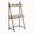Karima Metal Framed Computer Desk in Brown Finish with Drawers, 61.13" H X 31.34" W X 18.81" D-597917568