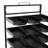 27.5X13.7X65” 6-Tier Hat Holder Rack