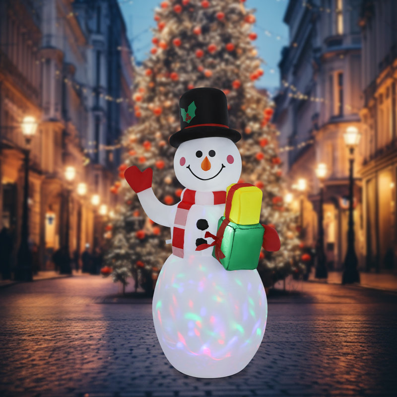 Bonhomme de neige gonflable de Noël 4,92 pi