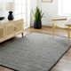 Jayde Handmade Wool Gray Rug