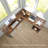 Peery L-Shaped Steel Computer Desk