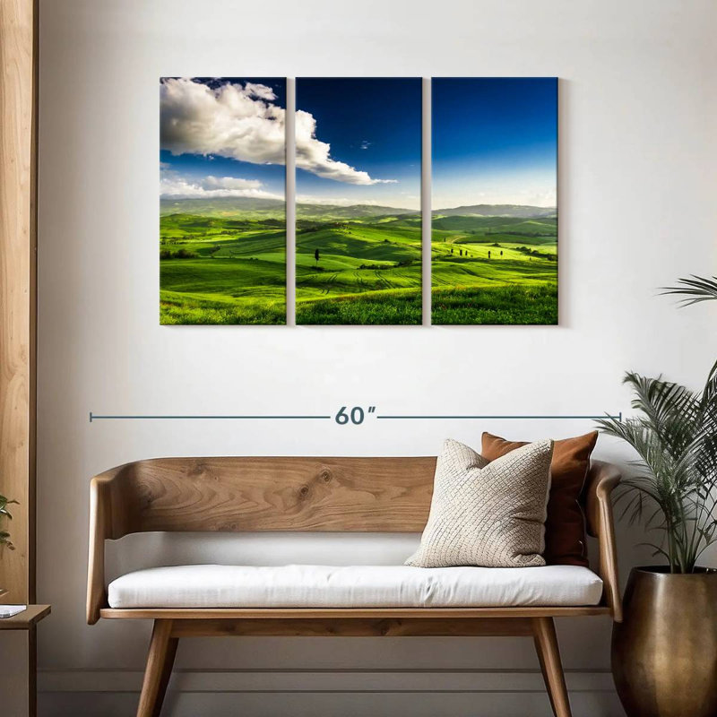 Alvord Cloudy Tuscany Field, 28" H x 45" W