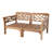 Monterey Teak Outdoor Loveseat with Sunbrella Cushions-94409566