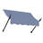 Awntech New Orleans Acrylic Fabric Fixed Awning with Iron Spear Arms-28213137-28213388