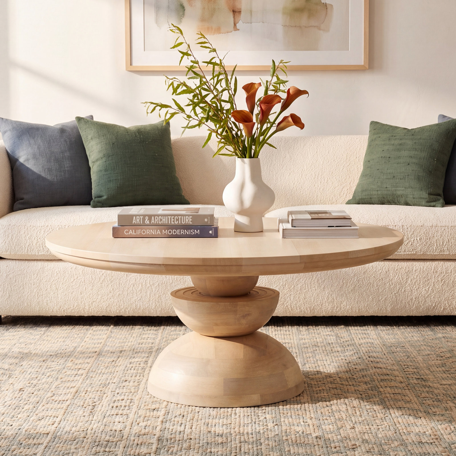 Solid Wood Single Coffee Table