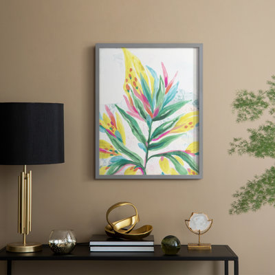 «Tropical Leaf Fresco II»