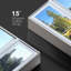 Fenêtre de paysage «Window View Spring Spring Blooming Flower Lake Forest Nature Scenic Landscape» sur toile-98448447