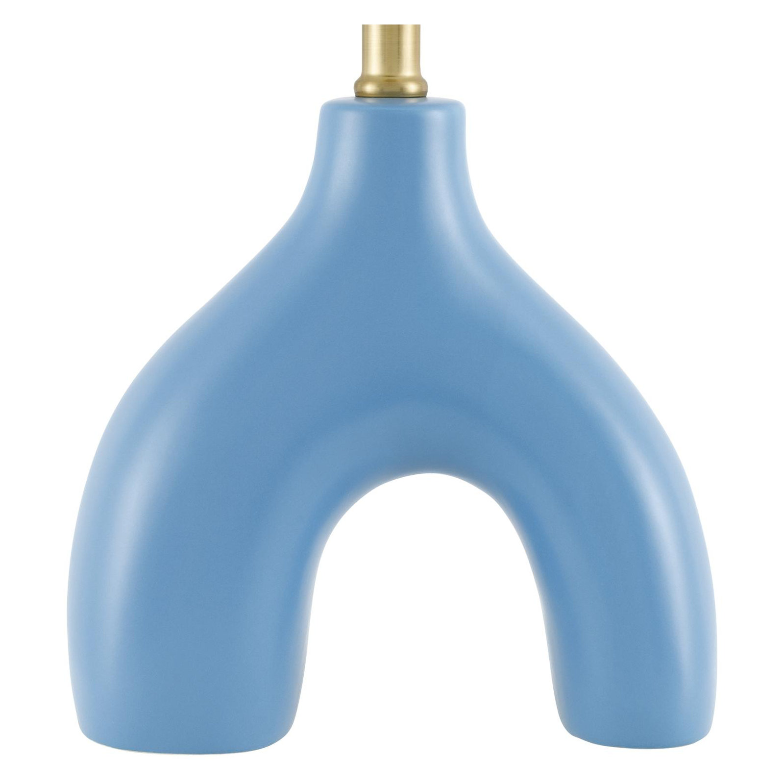 Celes Table Lamp, Blue, Blue