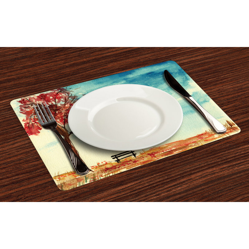 Polyester Animals/Nature Rectangle Placemat