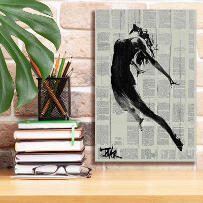 «If I Fall On Canvas» par Loui Jover, reproduction