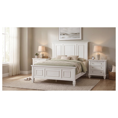 Ensemble de chambre avec grand lit 3 pièces Coral Cove